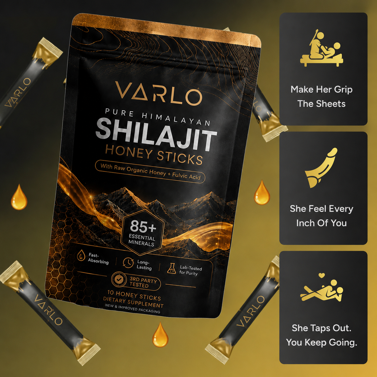 VARLO MAGIC HONEY · Libido & Drive Support