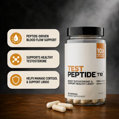 Test Peptide T10 - 3 Stage Support
