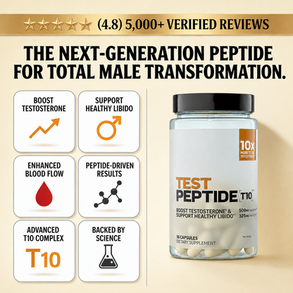 Test Peptide T10 - 3 Stage Support