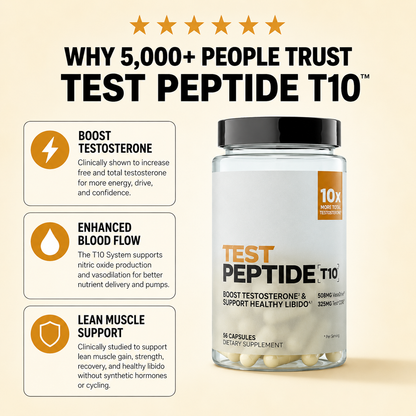Test Peptide T10 - 3 Stage Support